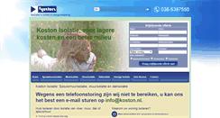 Desktop Screenshot of koston.nl